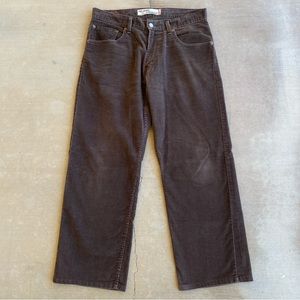 Levi’s 559 Corduroy Pants Brown Relaxed Straight